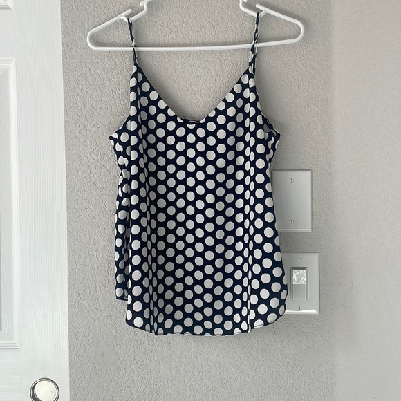 JCREW polka dot camisole - Picture 1 of 3